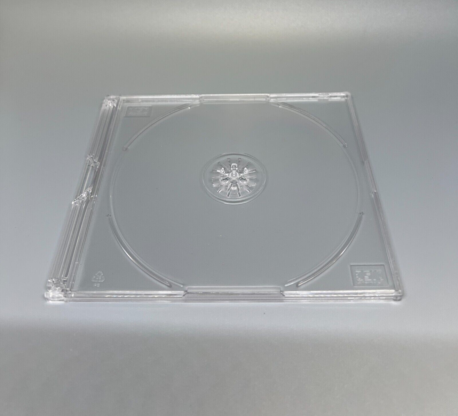 ULTRA SLIM DOUBLE JEWEL CD CASES, CLEAR ( PACK OF 5 )