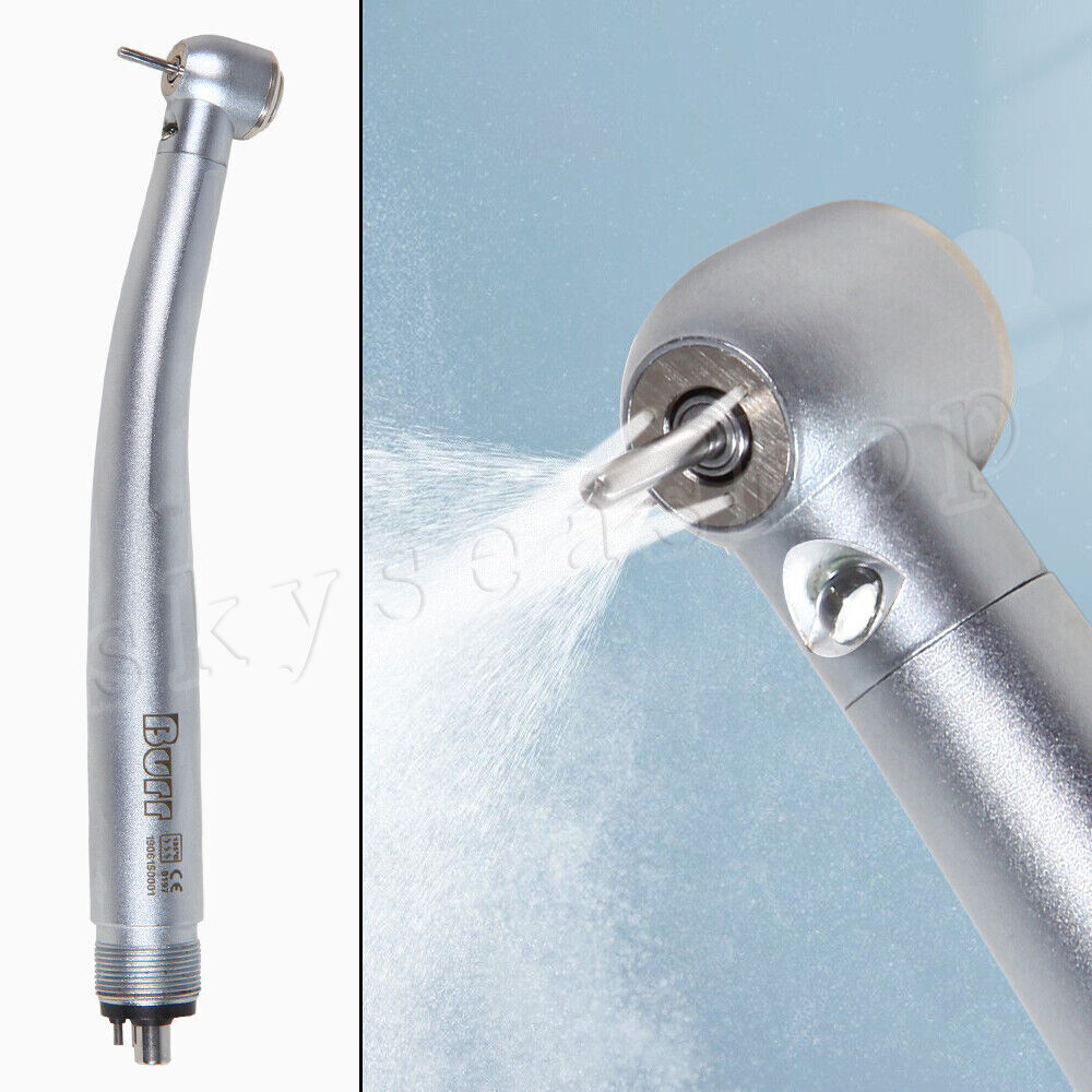 Pieza de mano LED turbina alta velocidad fibra óptica dental for NSK 4 Holes M4