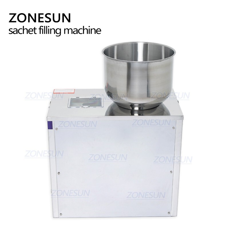 ZONESUN 1-200G Particle Tea Candy Nut Food Tea Granule Packing Filling Machine