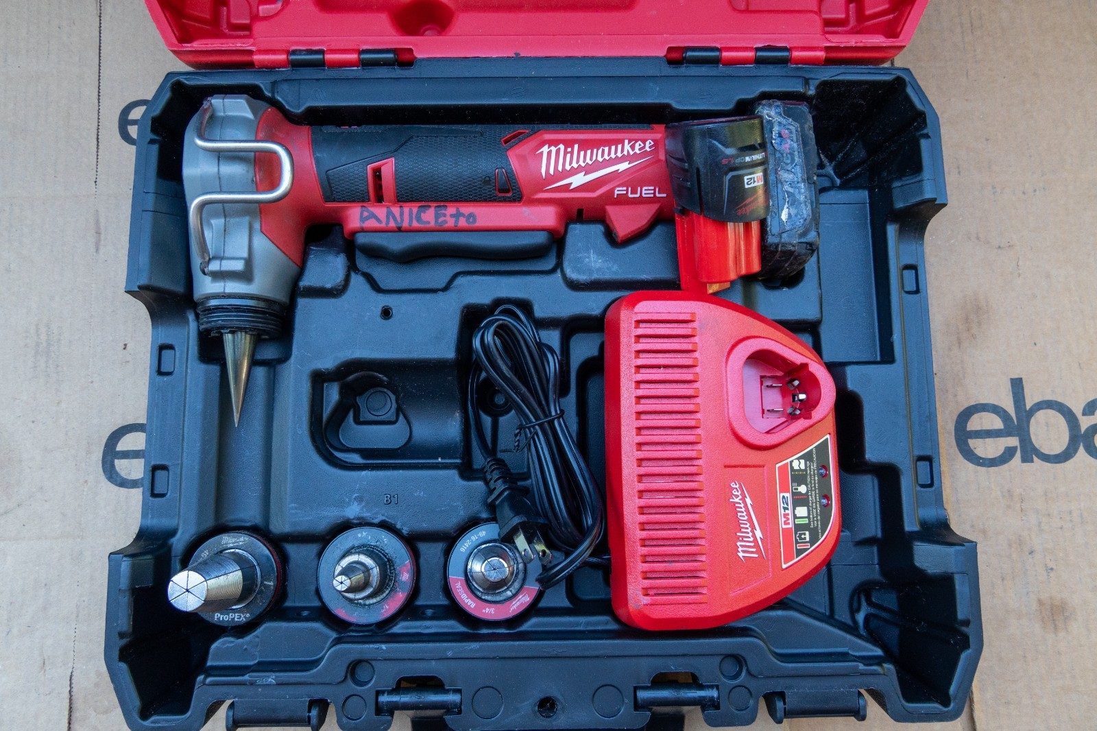 Milwaukee 2532-22 M12 FUEL ProPEX Expander Tool Kit 1/2″ to 1″ RAPID SEAL