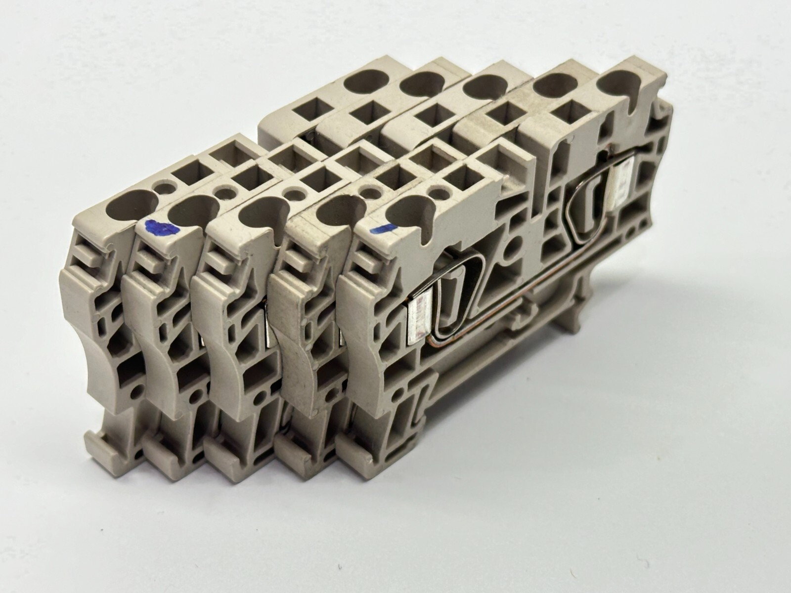 Weidmuller ZDU 4 Terminal Block Dark Beige 1632050000 LOT OF 5