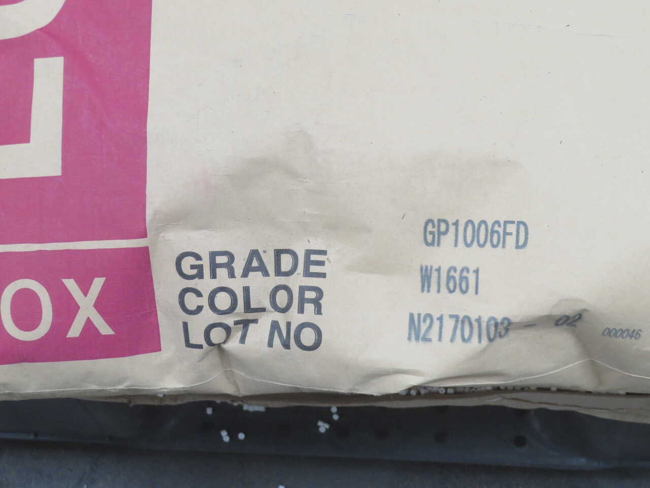 LOT OF 42 LBS LG CHEM GP1006FD LUPOX POLYBUTYLENE TEREPHTHALATES T271449