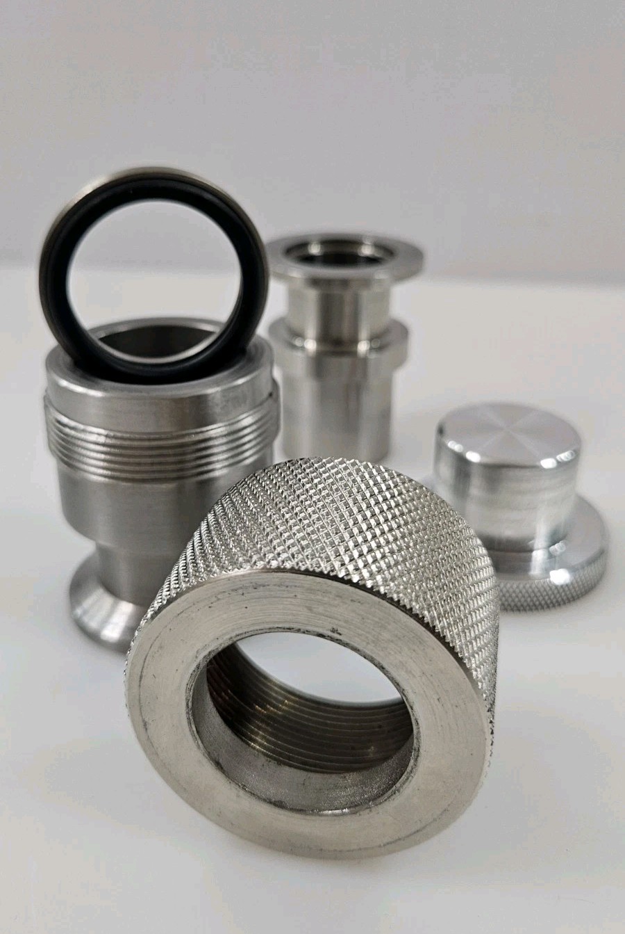 KF-25 Vacuum Adapter Quick Connect Coupling + Port Adapter Stainless 304《OEM》