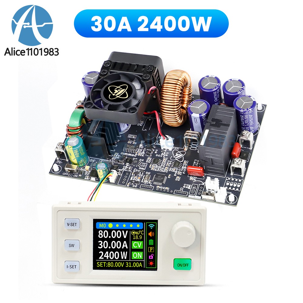XY8030S XY12530S CNC DC Adjustable Step-Down Power Supply Module 2400W 3070W 30A