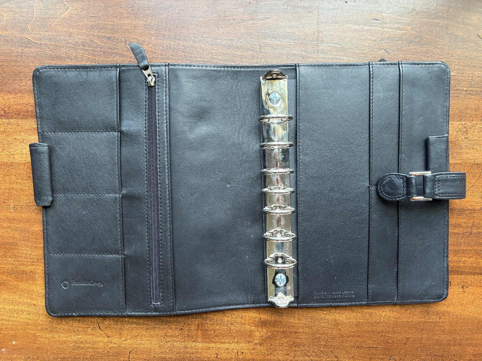 Franklin Covey Classic Nappa Leather Unstructured 7 Ring Binder