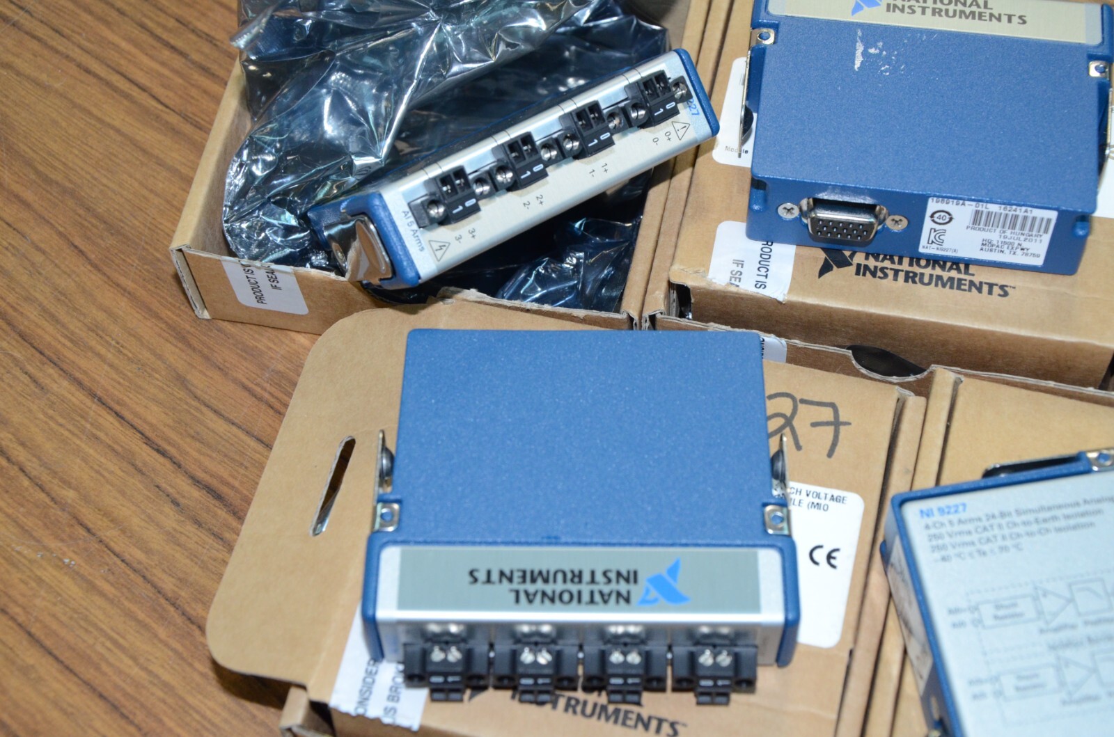 National Instruments NI 9227 NI-9227 cDAQ 4 Channel Analog Input Module NI9227