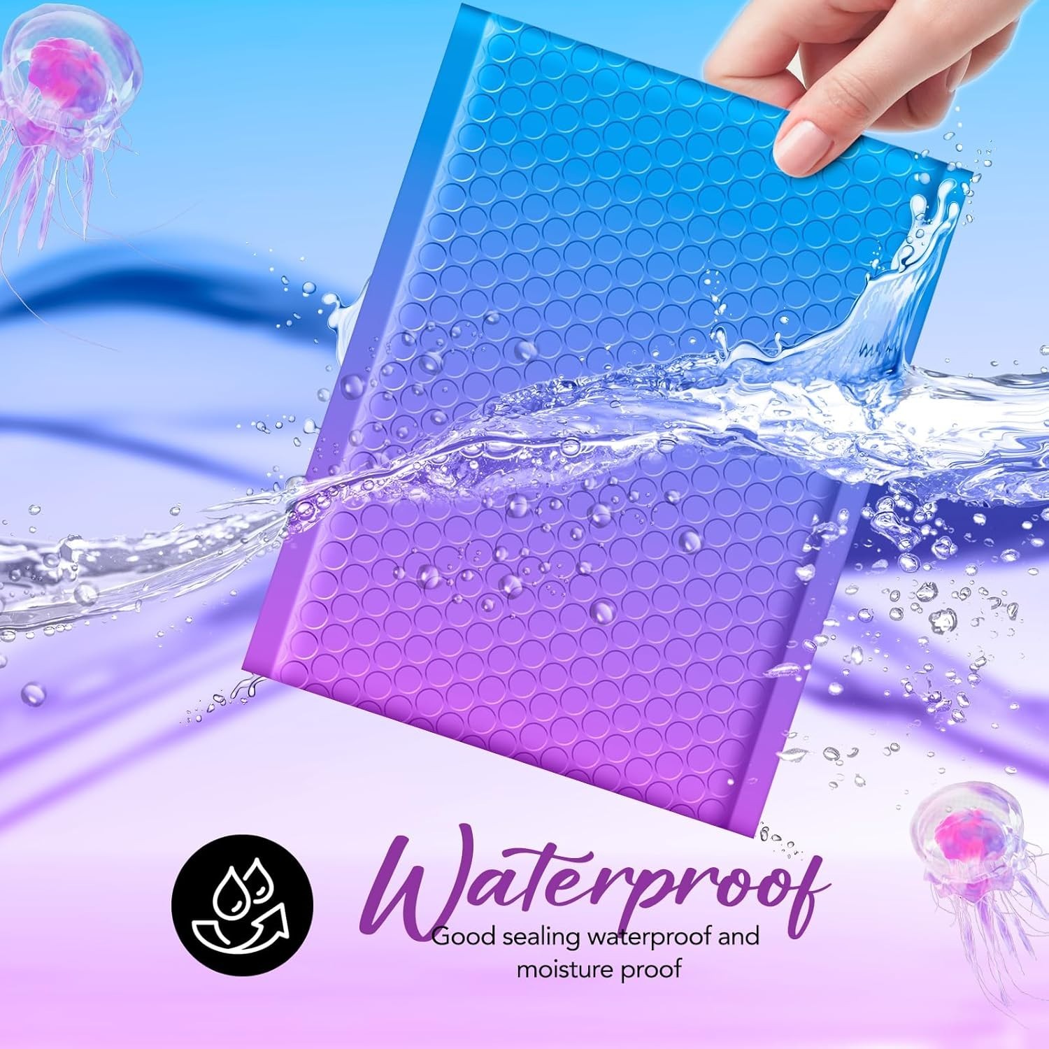 Lightweight Self-Seal Bubble Mailers 6×10