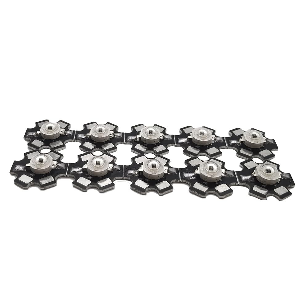 10 pcs High Power Led Chip 3W Infrared IR 940nm / 400mA – 500mA / DC 1.2V – 1…