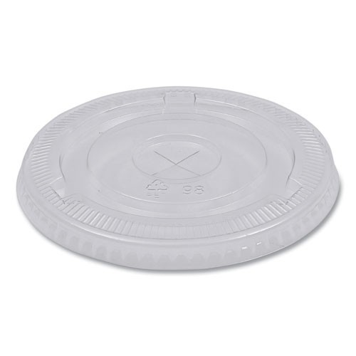 Boardwalk PET Cold Cup Lids, Fits 14-24 oz Cups, 100/Sleeve, 10 Sleeves/CT