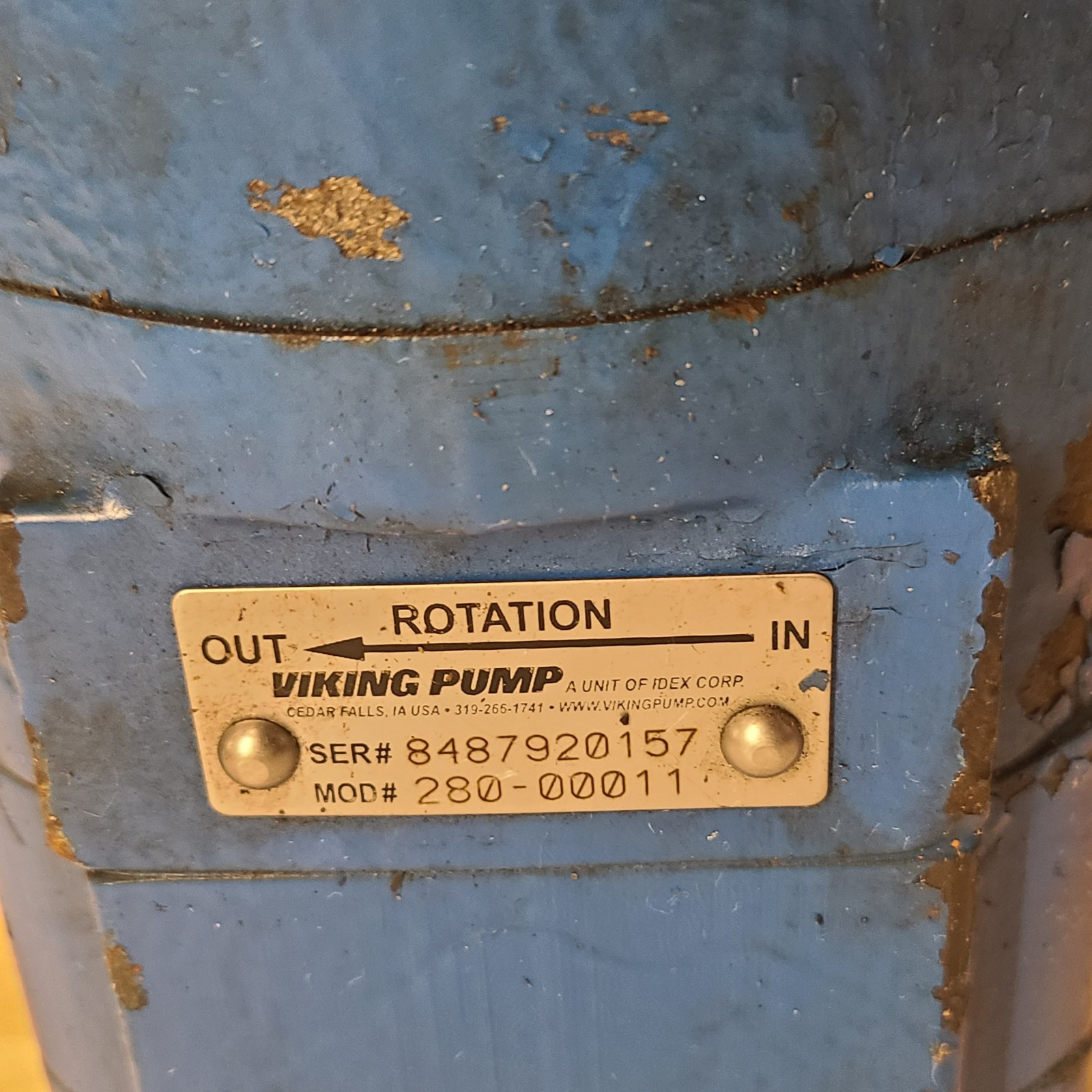 Viking Hydraulic Spur Gear Pump 280-00011