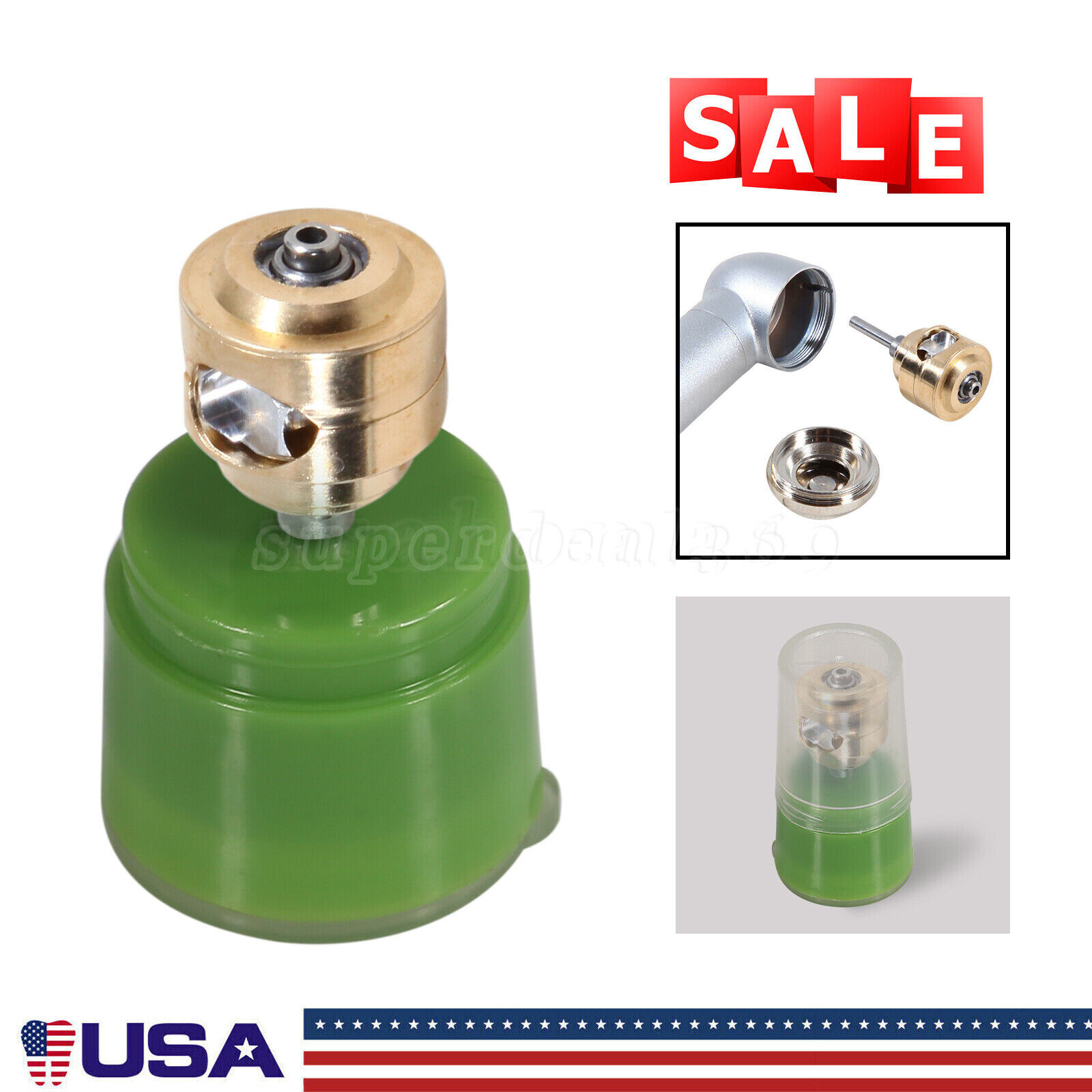 NSK PANA MAX Style Dental High Speed Turbine Handpiece 2/4Hole /Cartridge YDA US