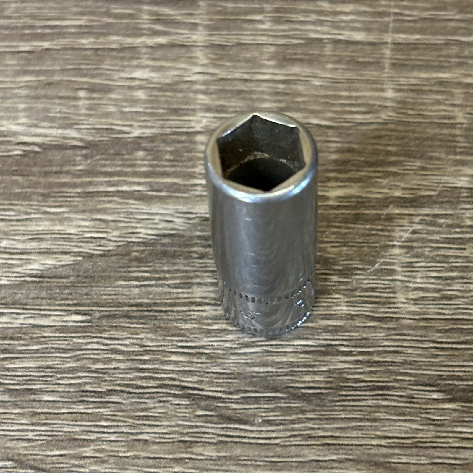 Snap-on TMMS9 Semi-Deep Socket 1/4″ Drive 9mm Metric 6-Point Flank Drive