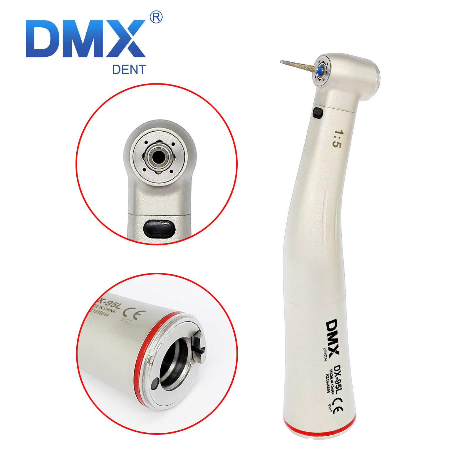 Dental Surgical 1:4.2 1:5 4:1 20:1 (Fiber Optic) Low Speed Handpiece For NSK KaV