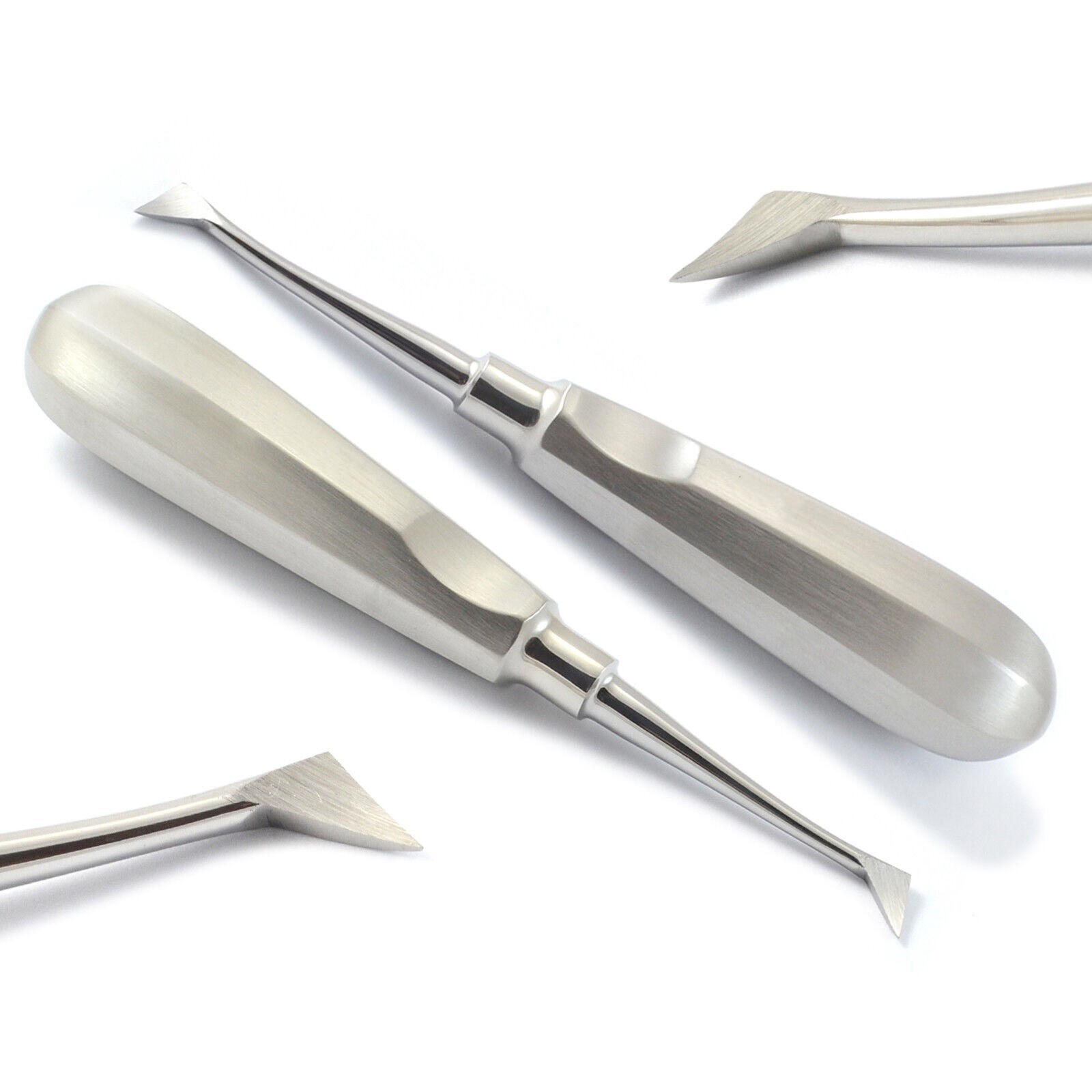 Dental Basic Extraction Kit Oral Surgery Root Elevators Rongeur Forceps