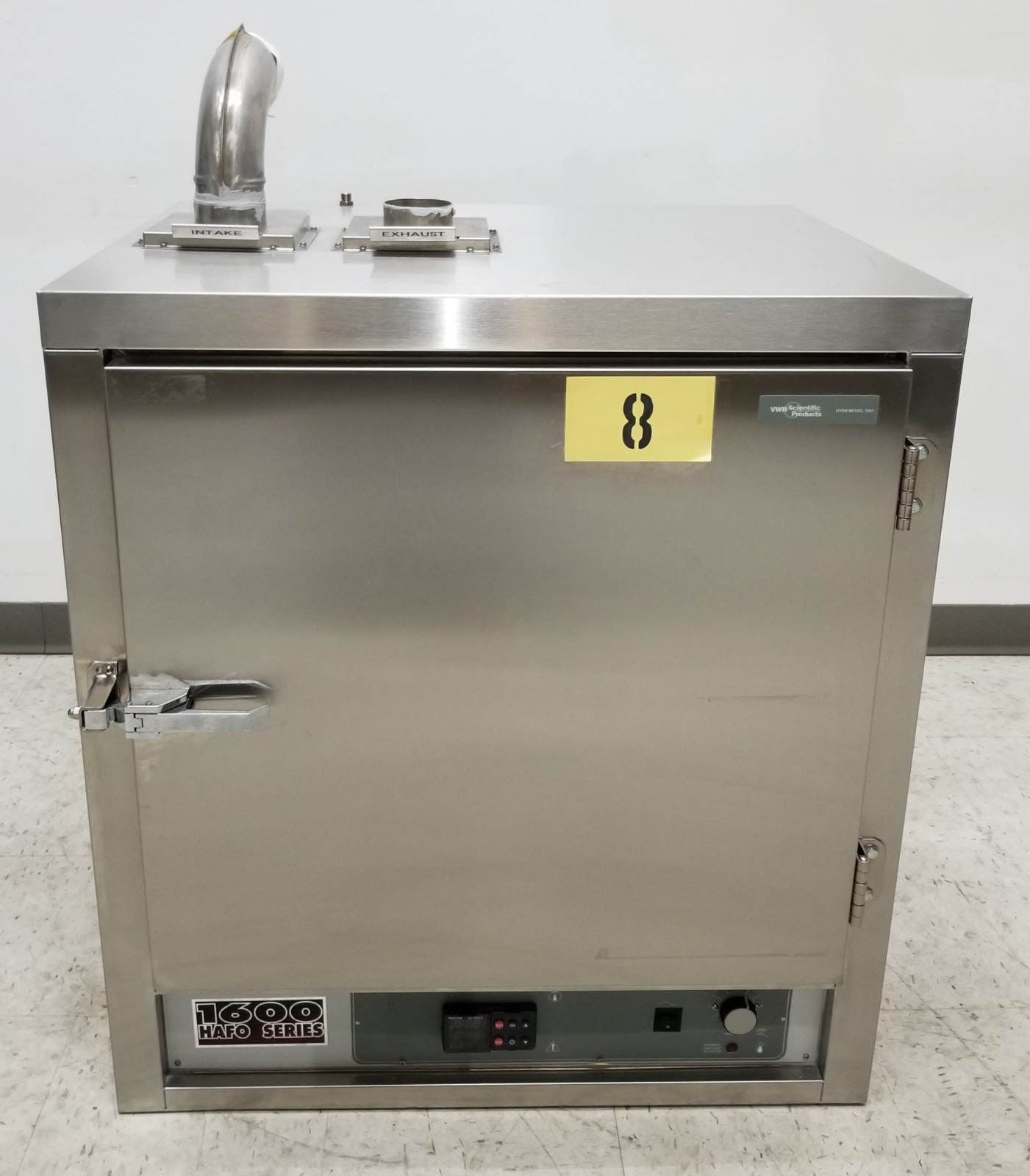 Used VWR 1601 High Performance Horizontal Air Flow Cleanroom Oven Tag #8
