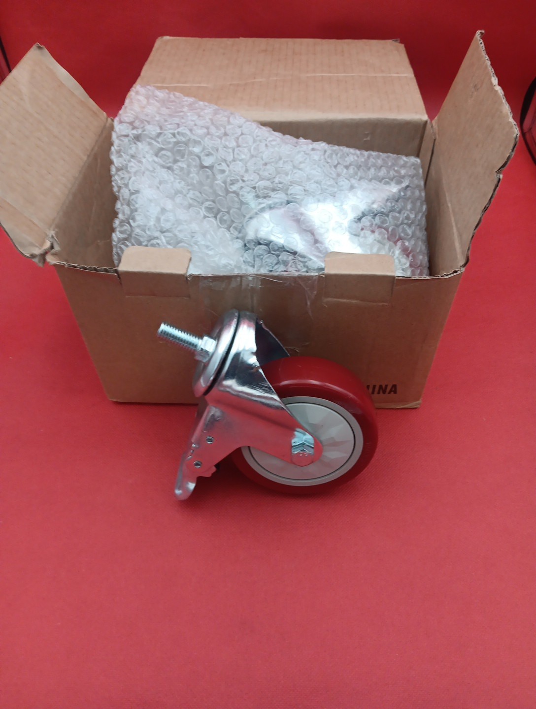Swivel Caster Wheels With Brakes Set Of 4 – Heavy Duty 4 Inch