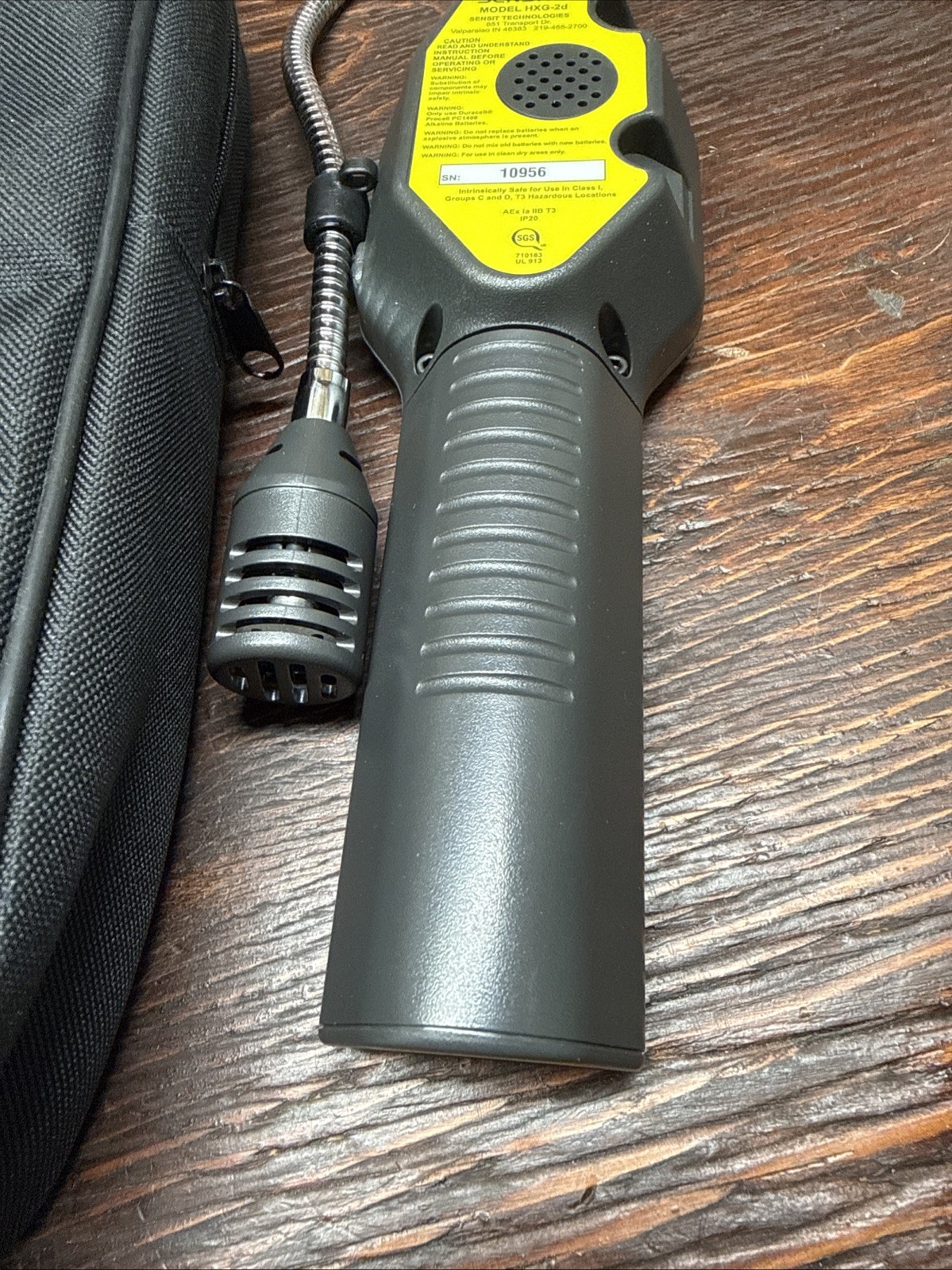 SENSIT HXG-2d Combustible Gas Leak Detector – W/ Sensit Case