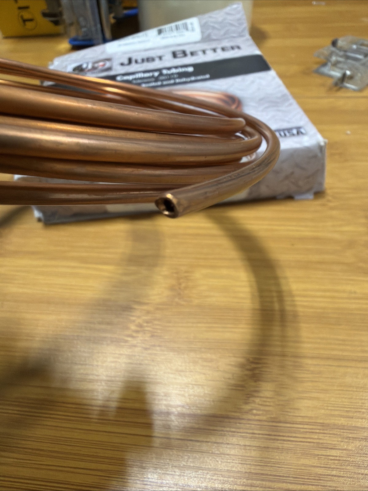 🔥New JB Industries Tc-80-10 Cap Tube, 080IDx.145ODx10”