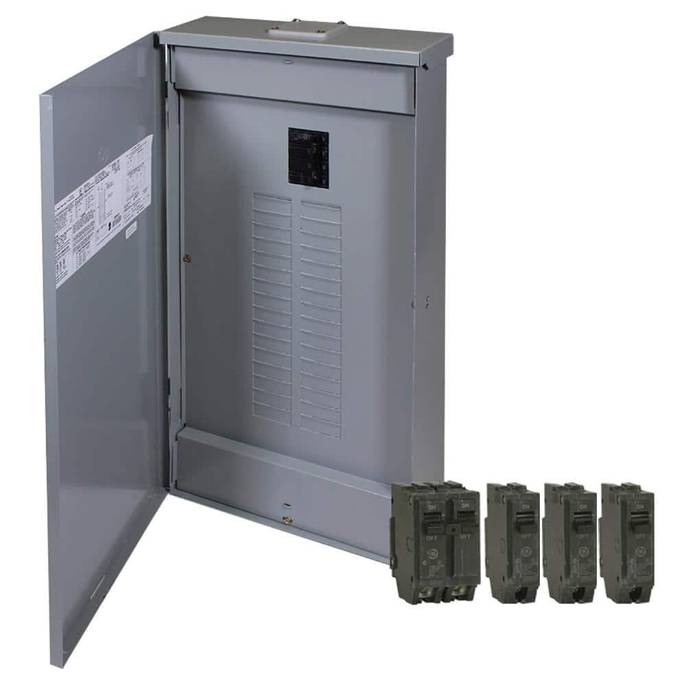 150 Amp 32-Space 64-Circuit Main Breaker Outdoor Load Center Contractor Load and