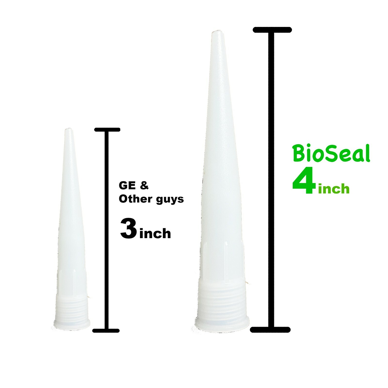 LOT 12-Tubes BioSeal Silicone Caulk Sealant- Kitchen & Bath Grade CLEAR