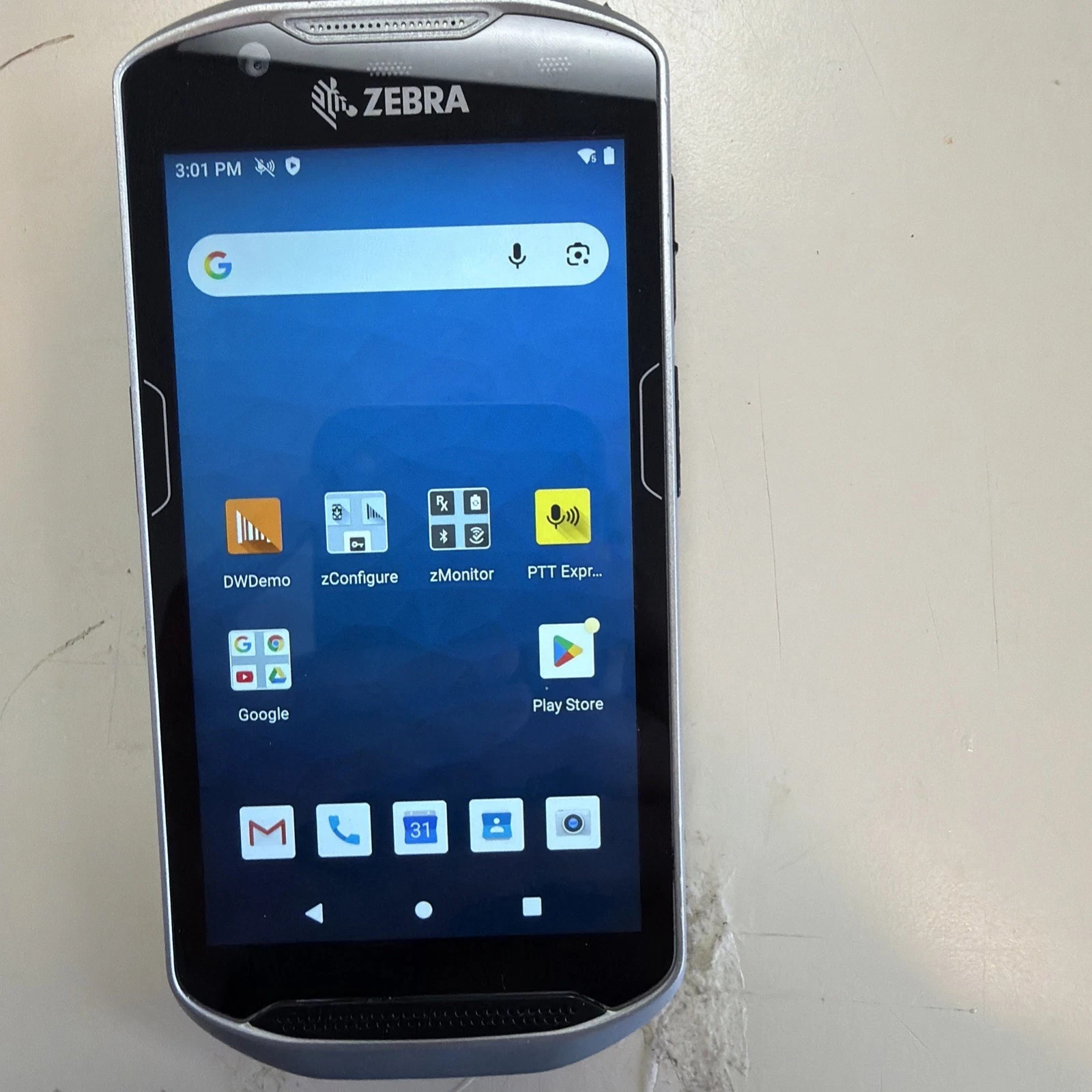 Zebra TC57HO Barcode Scanner – Fully reset