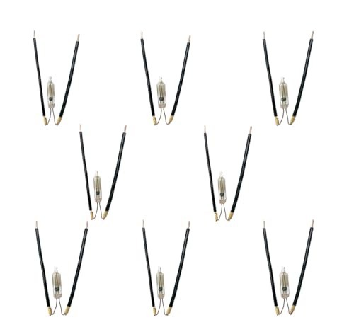 (8pack) Light Bulb Starter Replacement for Flowtron BK-15, 8pack, Black