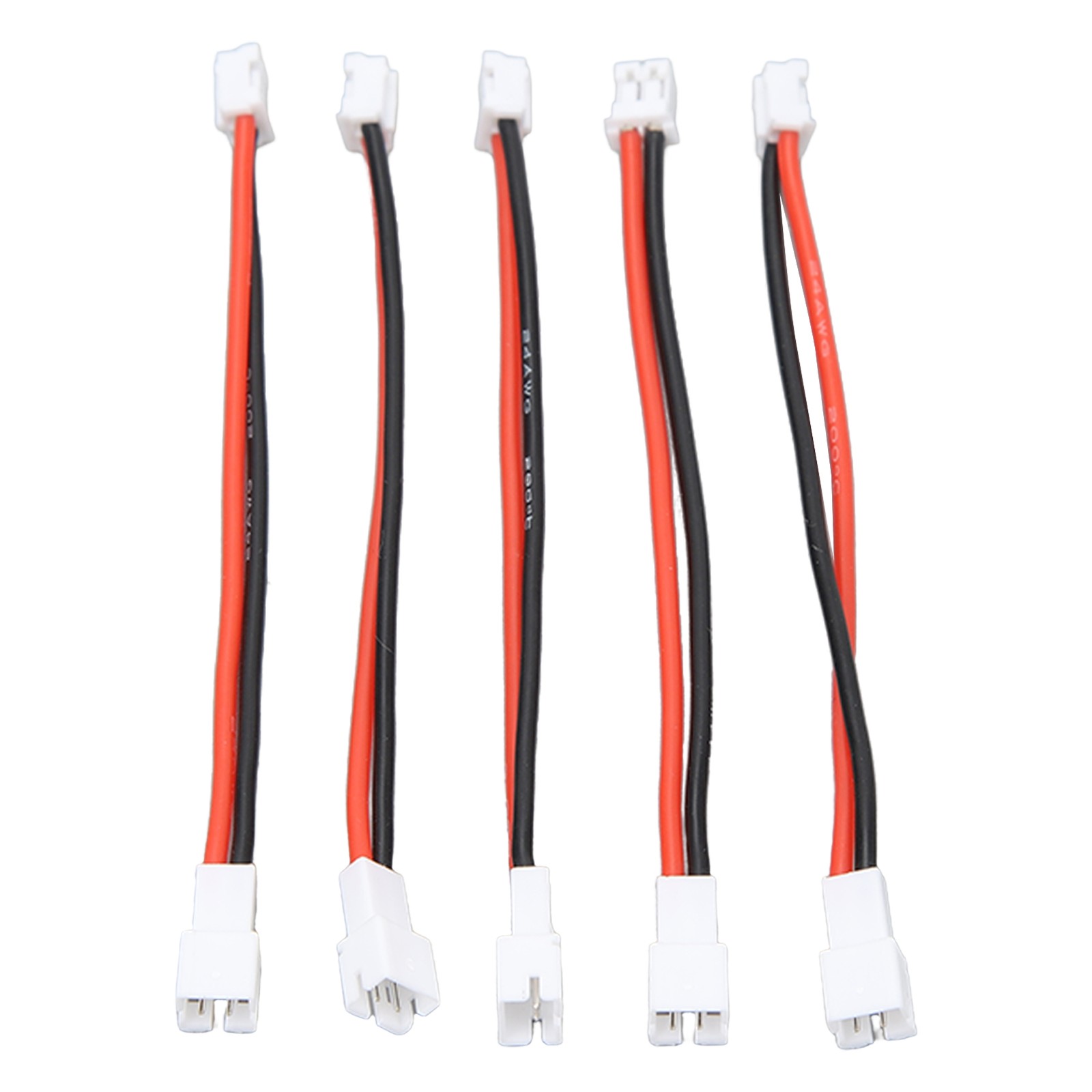 5Pcs PH2.0 2P Battery Adapter Cable For Axial SCX24 1/24 (3.6in)