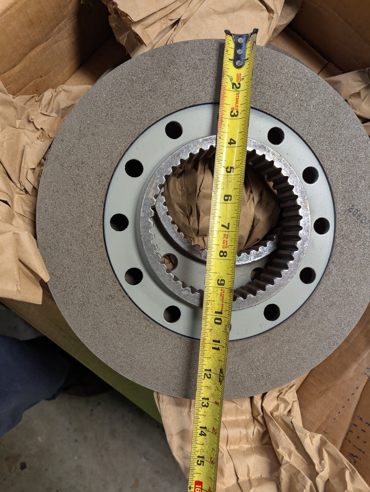 2-Wichita Clutch 208275 13.5″ friction disc assembly
