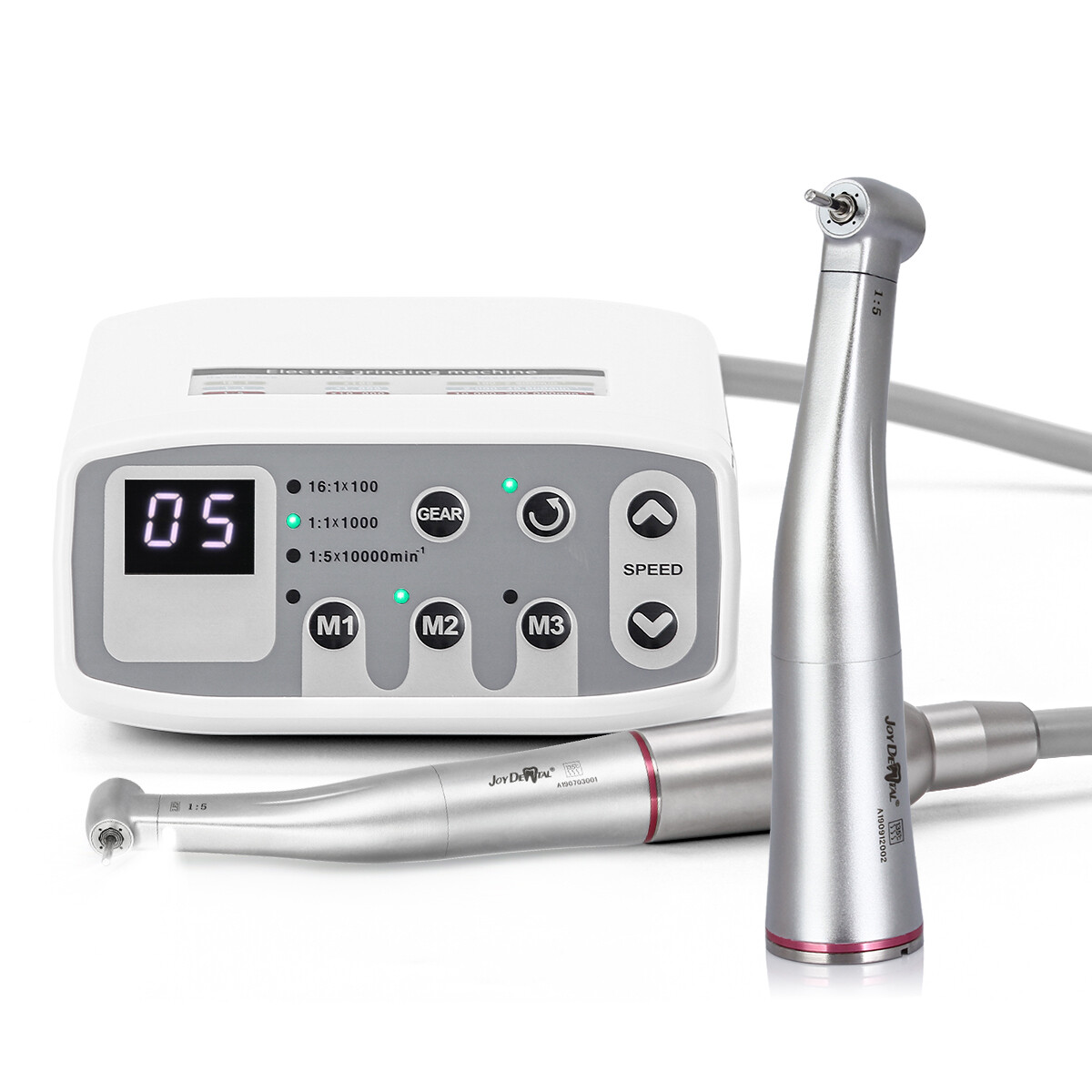 AZDENT Dental Electric Brushless LED Micro Motor/1:5 Increasing Handpiece NEW