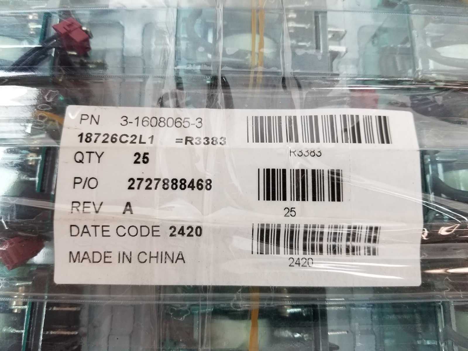 25 Potter&Brumfield TE 187-26C2L1 3-1608065-3 20A 24V General Purpose Relay NEW
