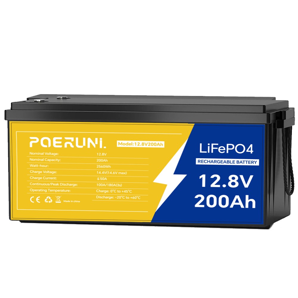 300Ah 12V LiFePO4 Lithium Battery 15000 Deep Cycle BMS Solar RV Marine Off-grid
