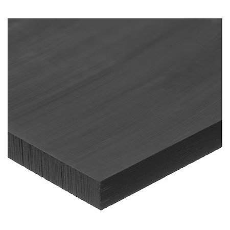 Zoro Select Ps-Nyl-Ms-6 Black Nylon 6/6 Nylon Bar 24″ L X 2″ W X 1/4″ Thick,