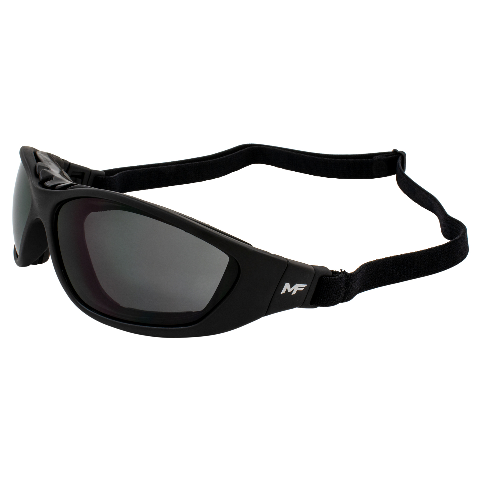3 Pairs of MF Eyewear Patriot Padded Motorcycle Riding Safety Sunglasses Black