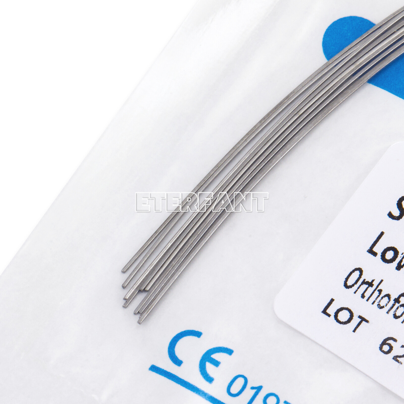 ETERFANT Dental Ortho Arch Wires Super Elastic NITI/Stainless Steel 10pcs/ pack