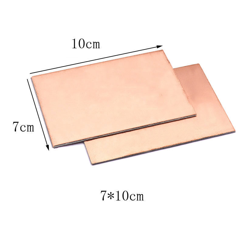 Double Sided Copper Clad PCB FR4 Laminate Board 7.5x10cm 10x15cm 15x20cm 20x30cm