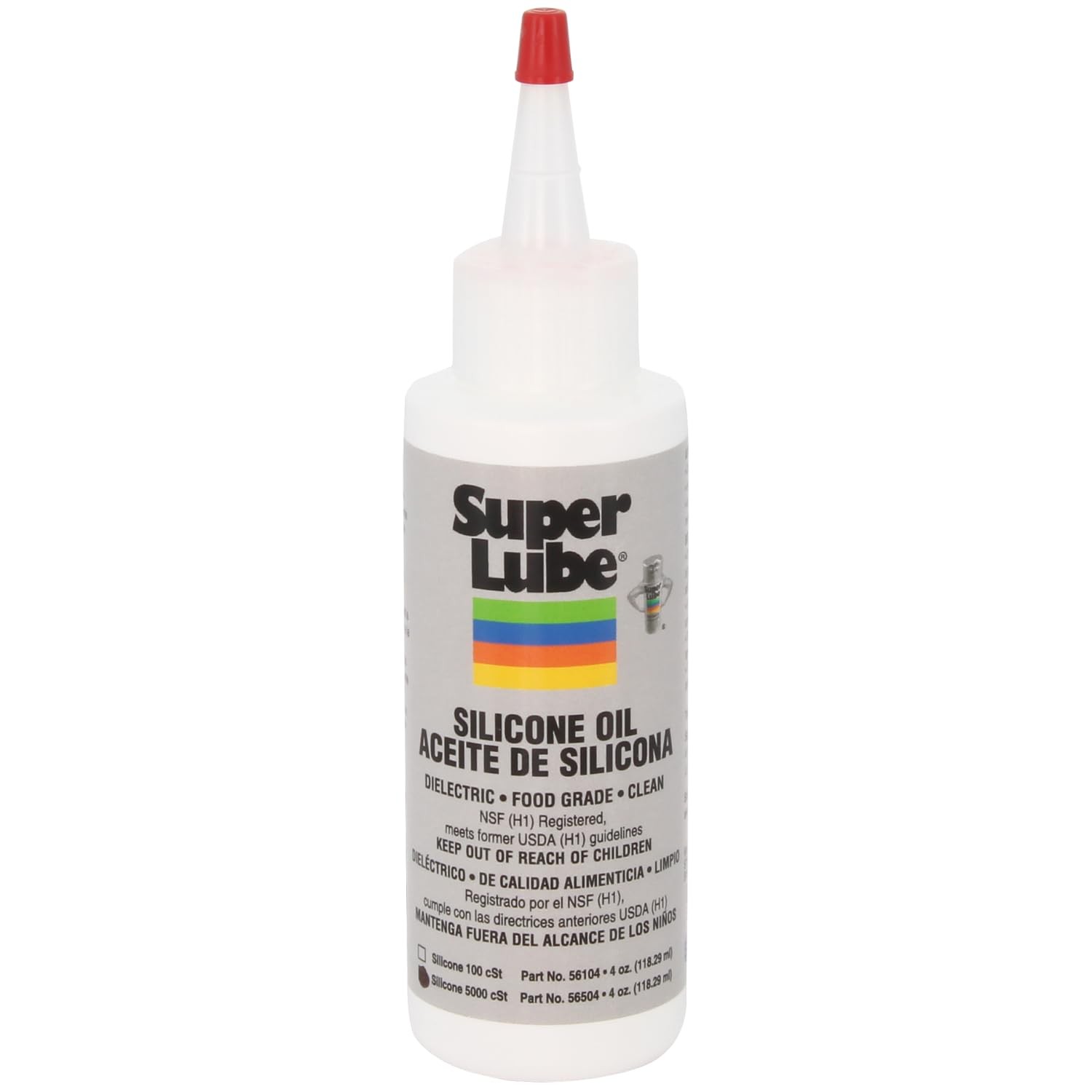 Silicone Oil for High Low Temp NSF Food Grade Clear 4oz Bottle