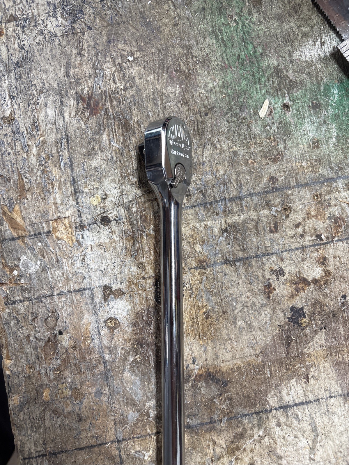 MAC Tools XR1390G 3/8 Long Ratchet Red New