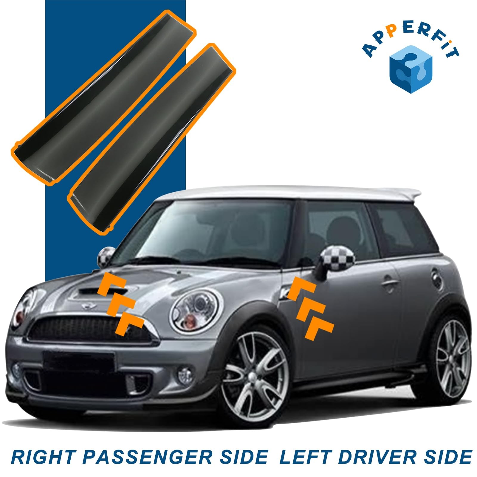 A-Pillar Trim 51137272583 Mini Cooper R55/R56/R57 2007-2015