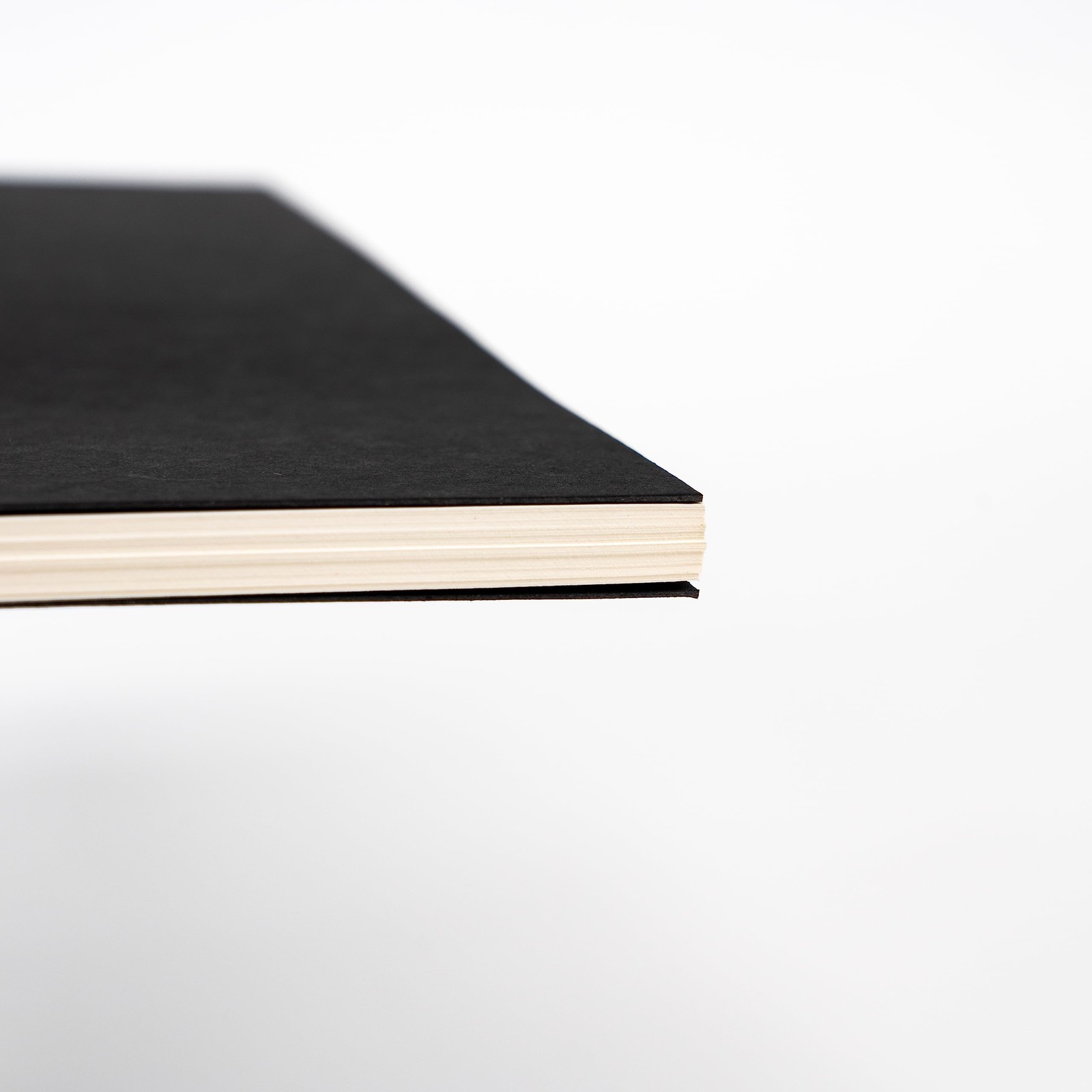 DSTELIN 9 inch x 6 inch, 100GSM, Blank Spiral Notebook, 1-Pack, Soft Black