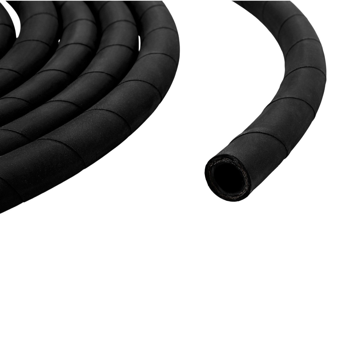 50FT 3/4″ Hydraulic Hose with 12PCS Hydraulic Hose Fittings W.P.34MPa / 4930PSI
