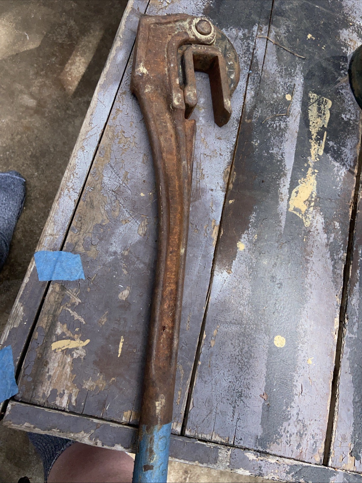 Petol Gearench Sucker Rod Wrench Used Excellent Condition 1” Vintage