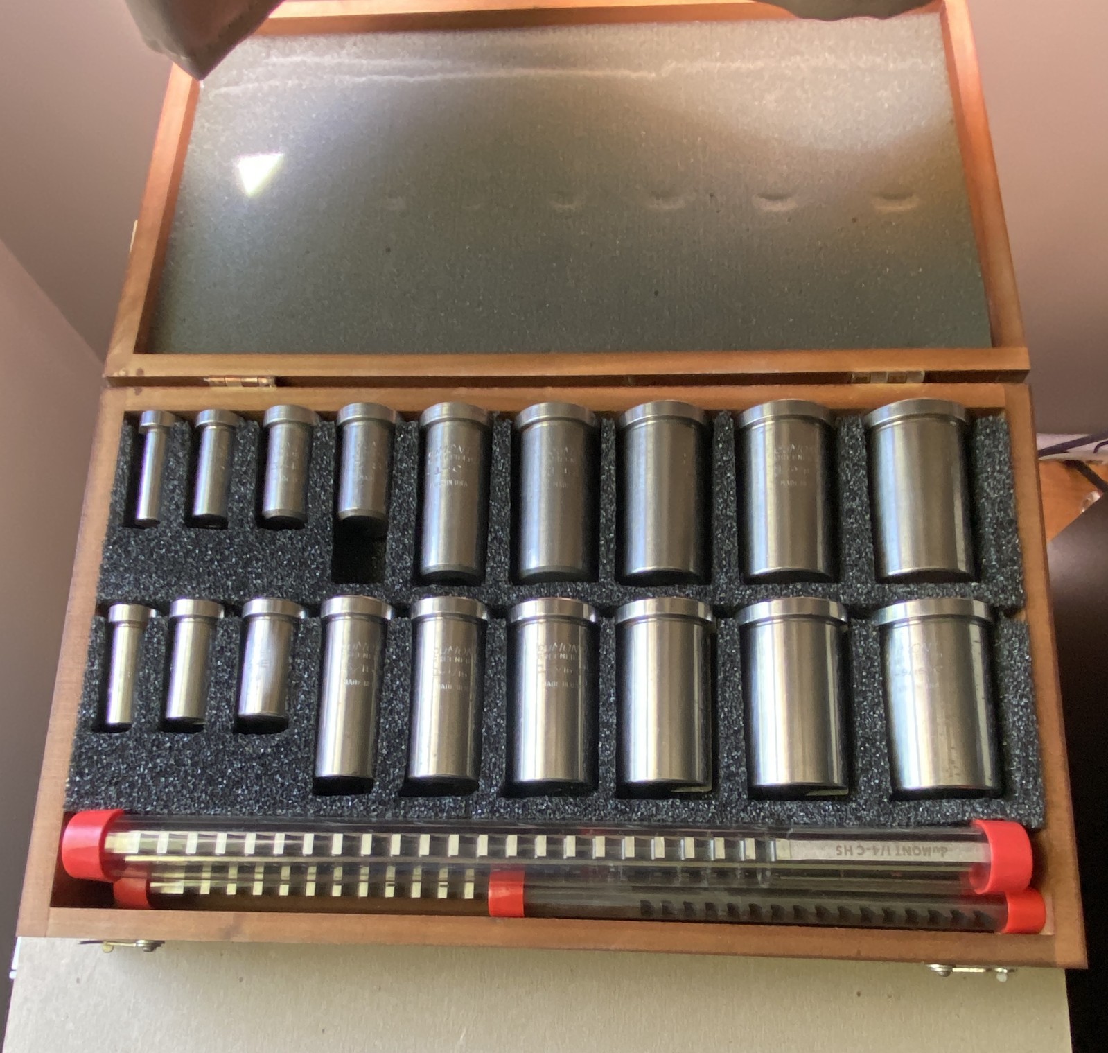 Dumont 10-10A Keyway Broach Set – Complete Set + 1 Extra Broach