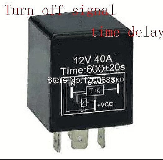 Time Delay Relay 12v Automotive Automatic 5s 10s 1min 5min 10min Switch Turn Off