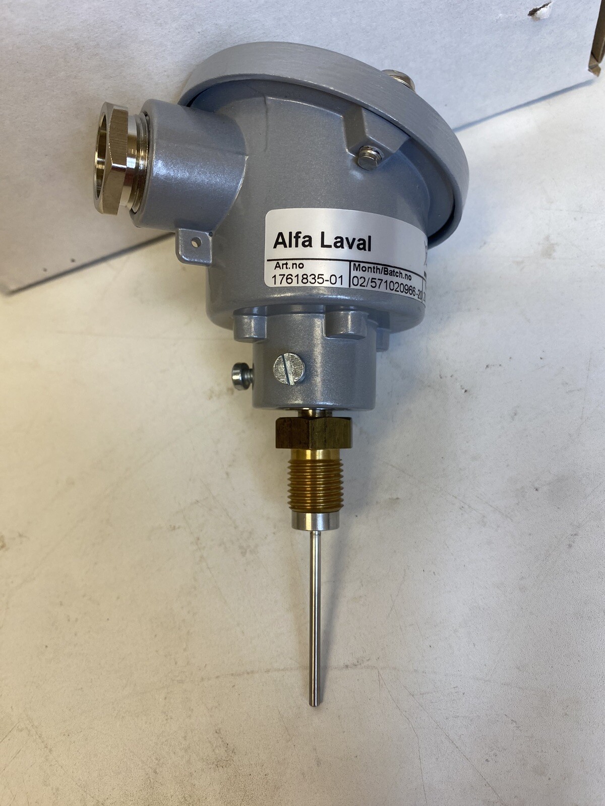 ALFA LAVAL 1761835-01 Thermal Resistor Temperature Sensor -New in Box-