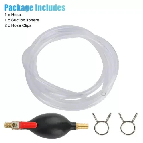 Siphon Hand Pump Portable Manual Car Fuel Transfer Pump for Gas Gasoline Petrol