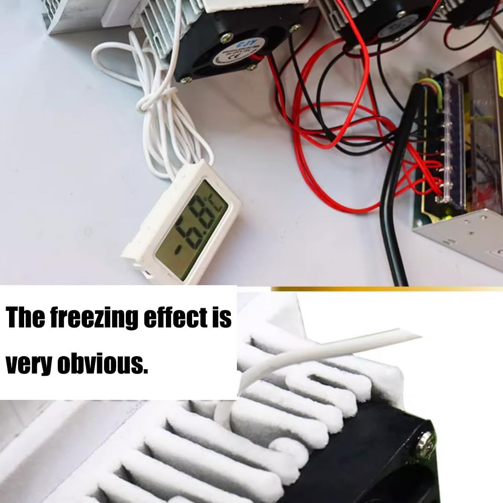 Mini Air Conditioner DC 12V DIY Thermoelectric Peltier Refrigeration Cooling Sys