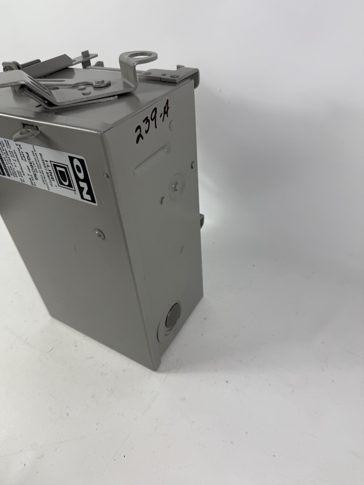 Square D I-Line PQ3603G 30 AMP 600V 3PH Fusible Busway Plug 3W, With ground, 30A