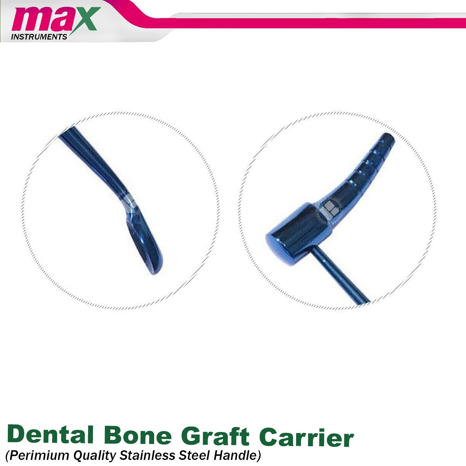 Dental Bone Graft Instruments Implant Surgery Plugger Packer Condenser Carrier
