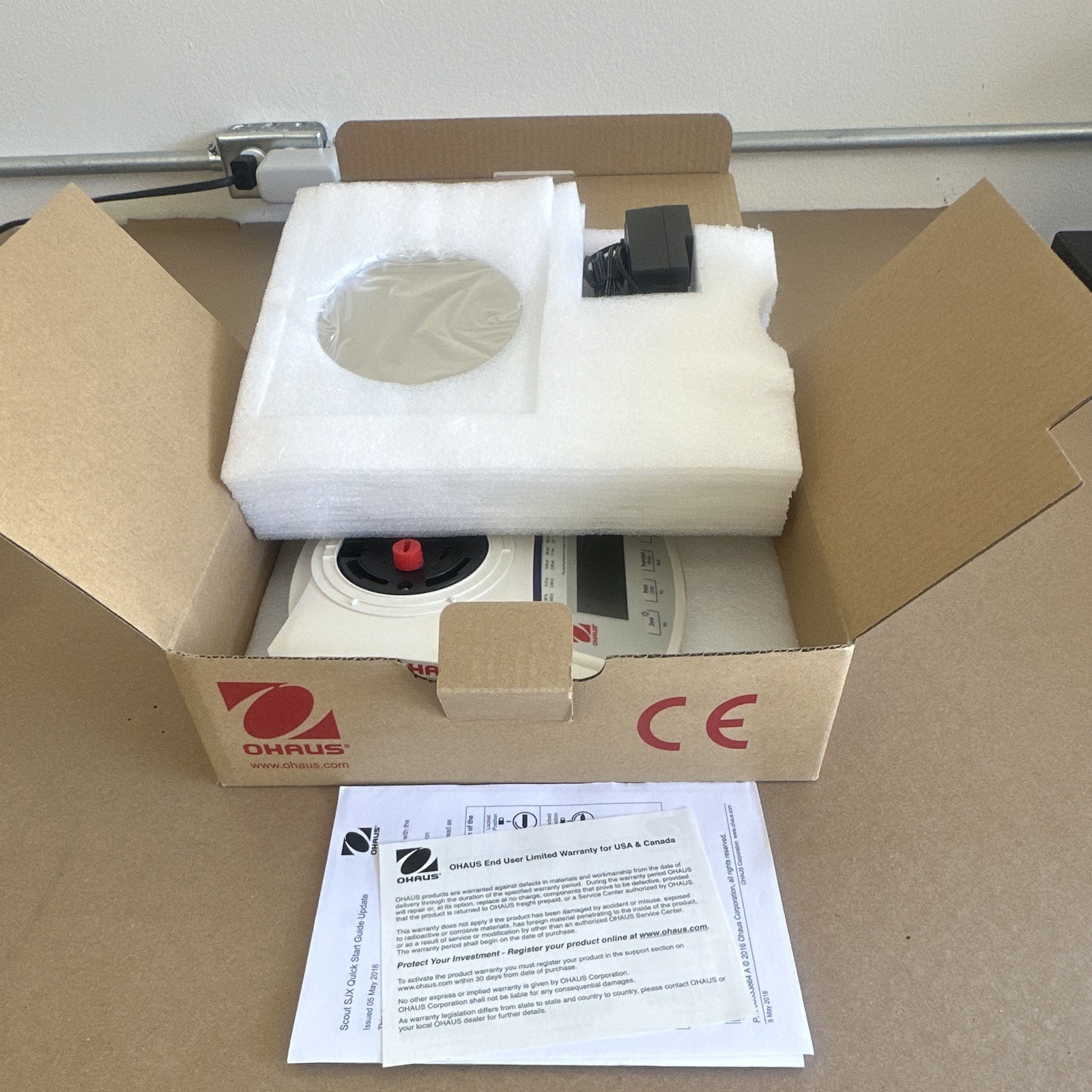 OHAUS Scout Top Loading Balance Physical Lab Scale SJX622N/E *FREE SHIPPING*
