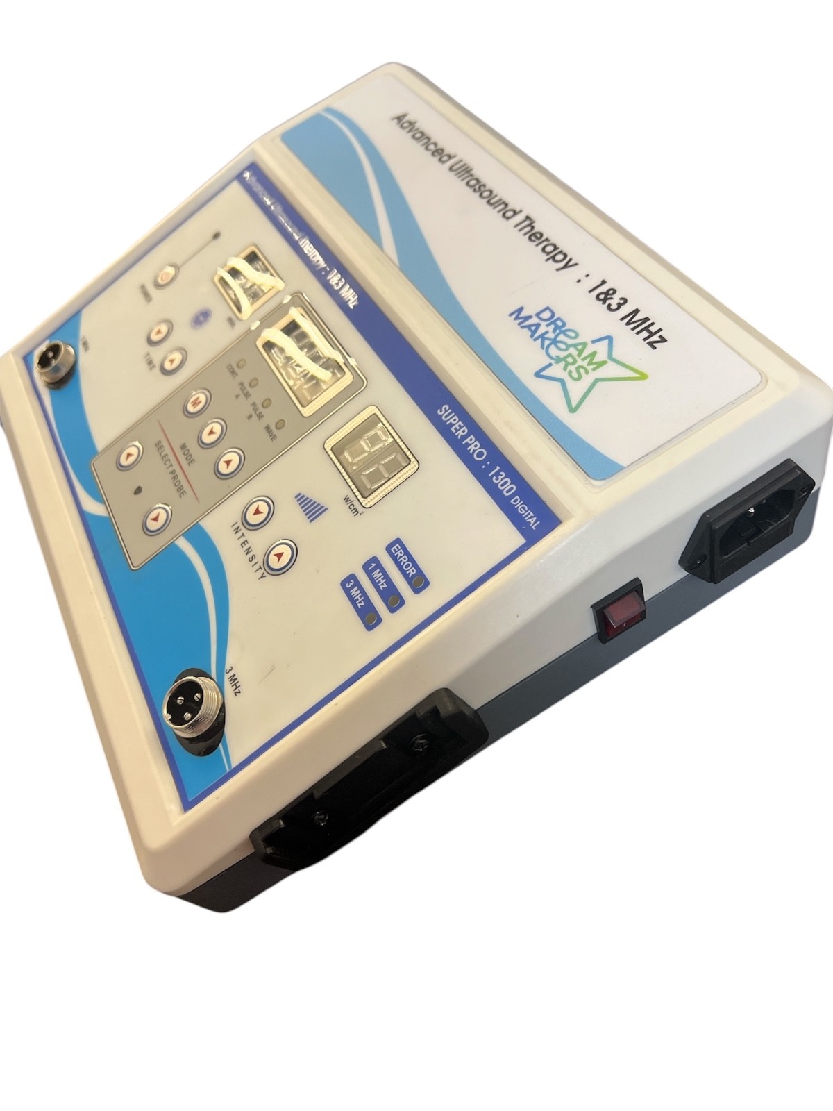 Dual 1 & 3 Mhz Ultrasound Therapy Physical Pain Relief Therapeutic Machine